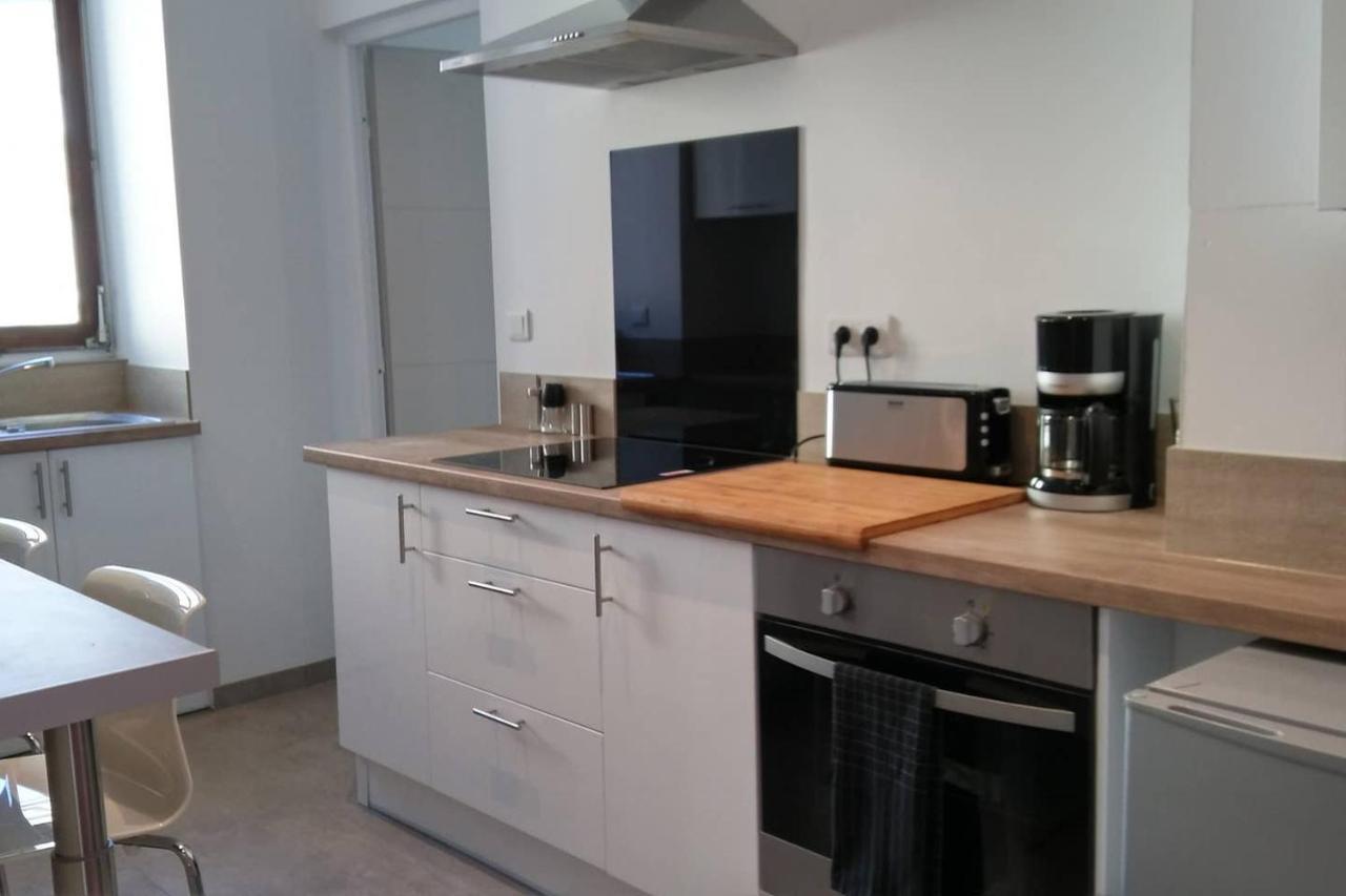 3P cosy à Mulhouse, 55 m2 Apartamento Exterior foto